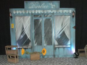 Décor de type cinéma Barbier