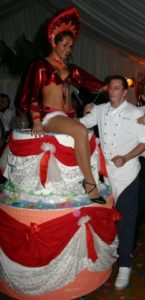 Gâteau anniversaire géant pour danseuses /danseurs