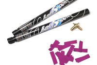 Lanceurs de confettis Easy shooter pack de 2 au choix