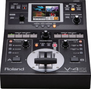 Nouveau – Roland mixage video V-4EX mixage pr créer votre web TV!