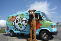 Mascotte chien scoobidoo