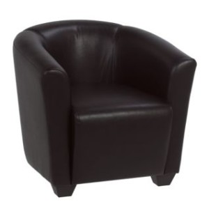 Fauteuil en simili cuir