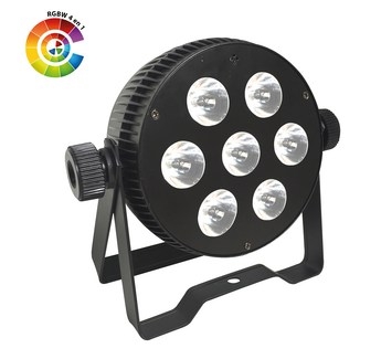 Pack 8 PAR LEd Slim 7x10w HEXA