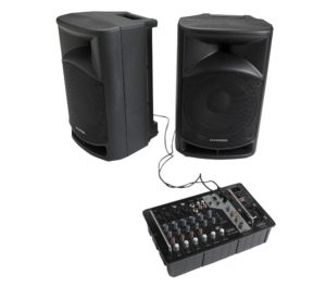 Enceintes Audiophony MT 10 a systeme 600 w avec bluetooth