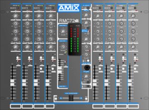 Table de mixage AMIX 72 DJ