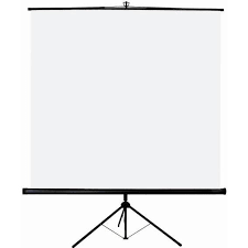 Ecran rouleau sur pied 200 x 200 – 4/3