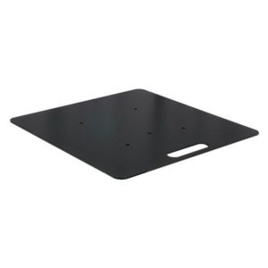 Base plate 600 x 600 noire Showtech