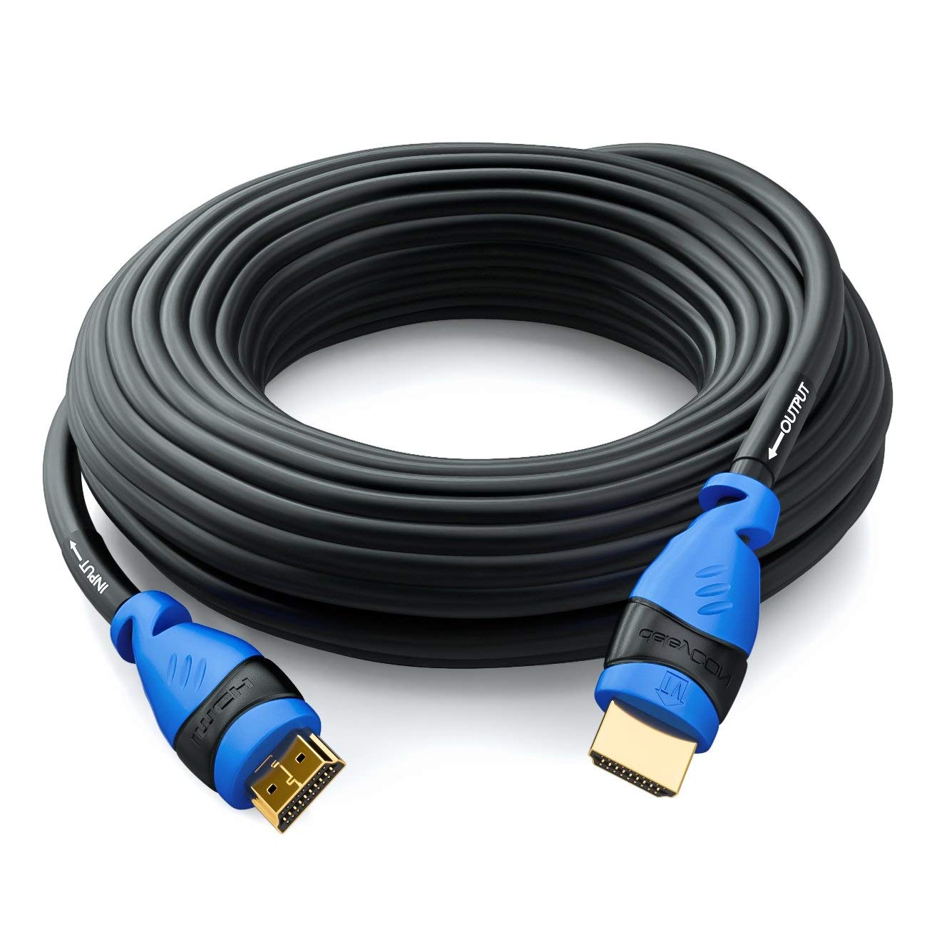 CORDON HDMI SUR FIBRE OPTIQUE DE 30M , RESOLUTION 1080p FULL HD,3D,4K@60Hz