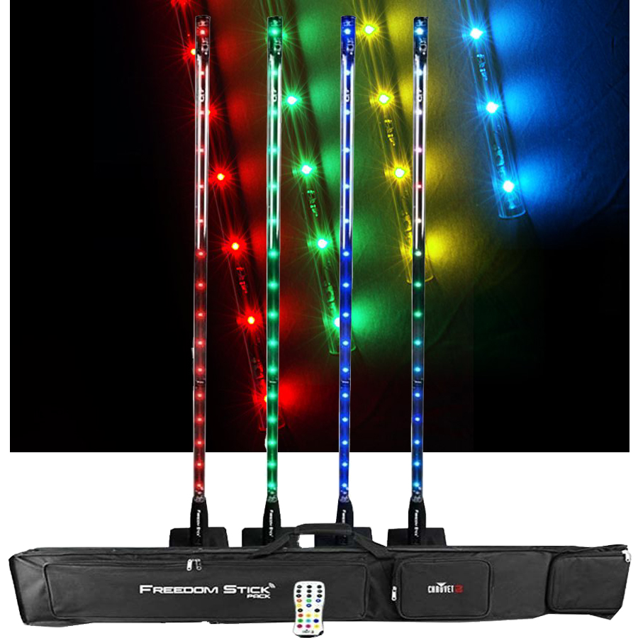 Freedom stick Chauvet DJ pack de 4