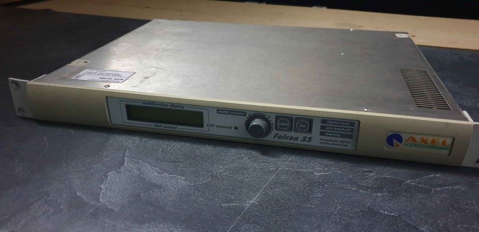 Traitement de son FALCON 35 pour radio Fm ou web radio