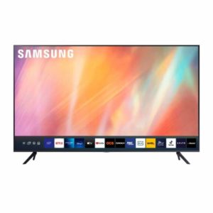 Ecran TV Samsung  215 cm en fly case avec accroches totem