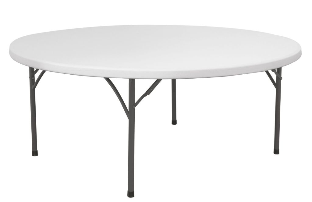 Table ronde pour 8 personnes 150 cm x 74 cm de hauteur