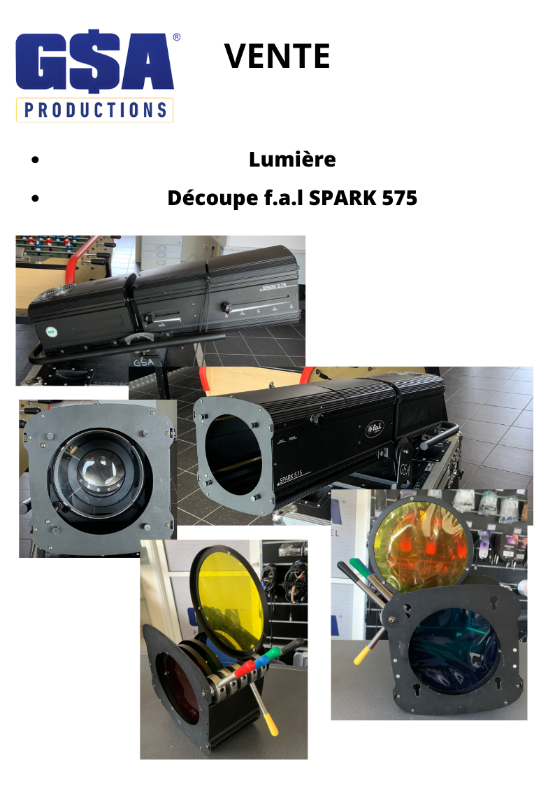 Projecteur de découpe FAL 575 HMI