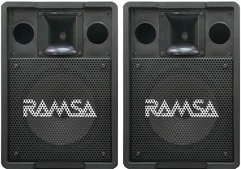 Ramsa WS-A200 – la paire + 1 amplificateur Yamaha