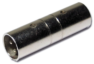 Adaptateur XLR mâle vers XLR mâle AUDIOPHONY