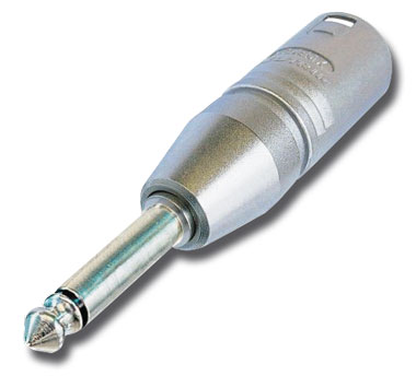 Adaptateur XLR mâle / Jack mâle NEUTRIK
