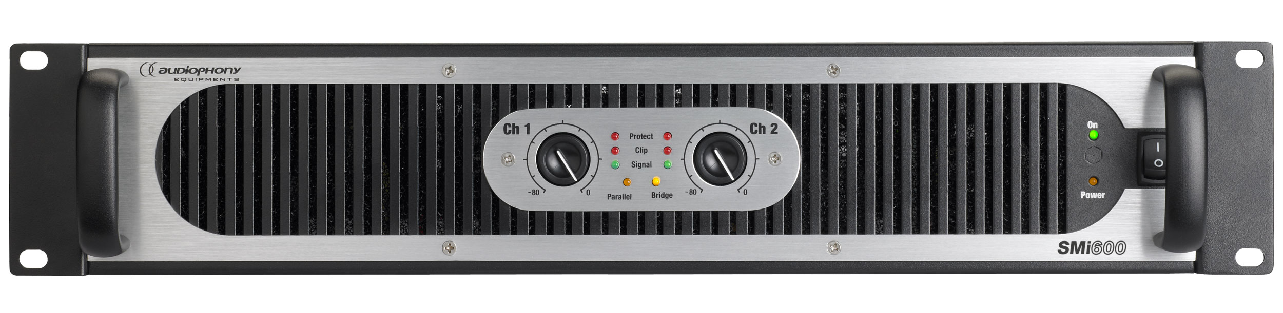 Amplificateur avec alimentation à découpage 2 x 300W sous 4 Ohms