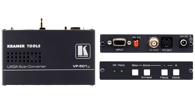 VP-501xl Kramer Informatique graphique de numérisation Converter VGA/composite et S VIDEO