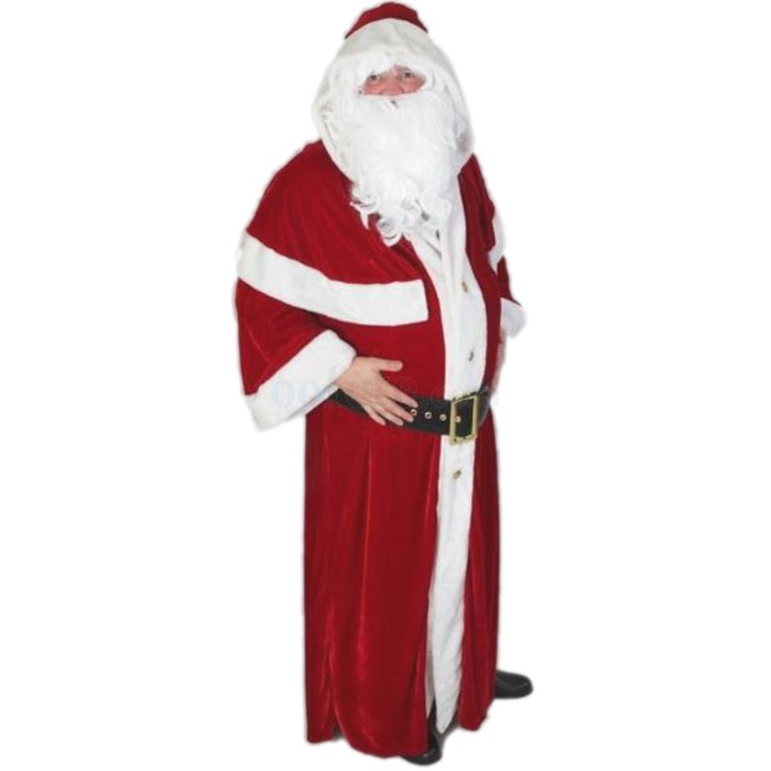 Costume du père noel adultes qualité supérieure