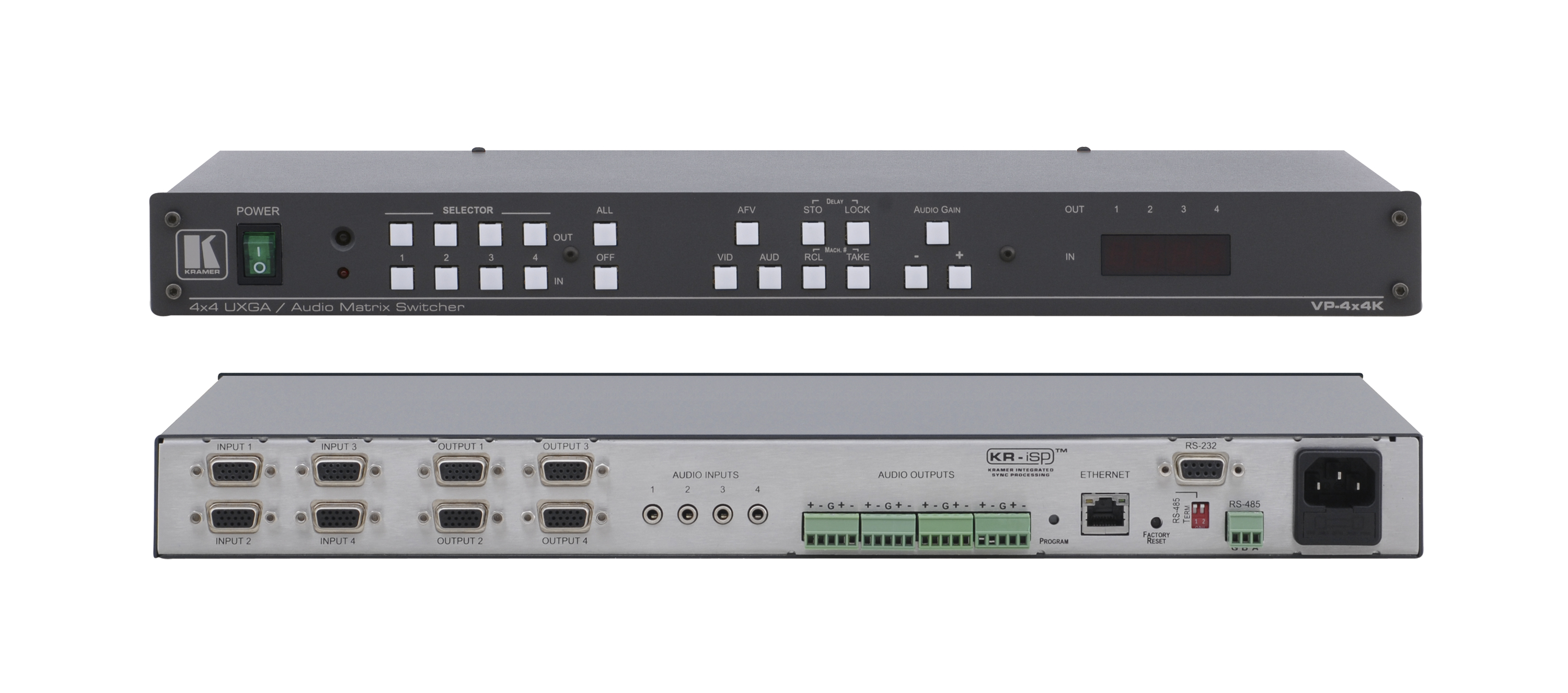 Kramer grille 4×4 audio video VGA/XGA