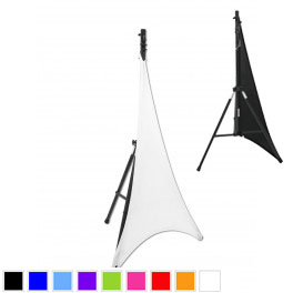 TRIANGLE LYCRA 1 FACE IGNIFUGE POUR PIED D'ENCEINTE