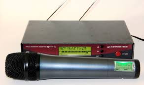 Micro HF Sennheiser Micro Chant HF sans fil EW 100 G2