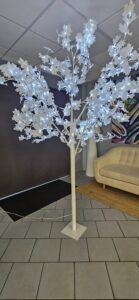arbre blanc feuillage