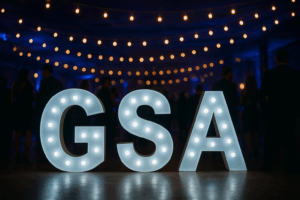 GSA lettres lumineuses